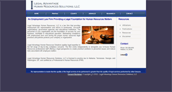 Desktop Screenshot of legaladvantagehrsolutions.com
